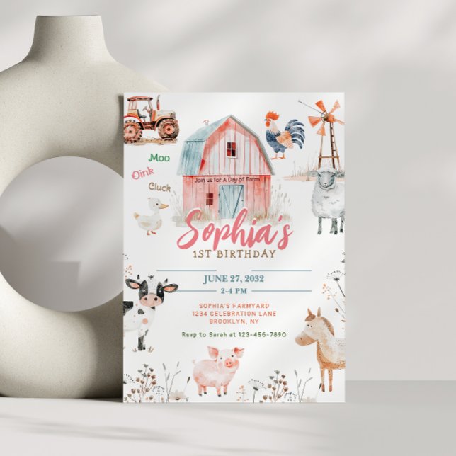 Invitación Bodega grandiosa de animales de corral (Subido por el creador)