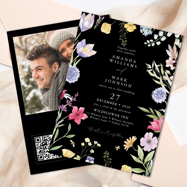 Invitación Bohemia de primavera colorida Bohemia Jardín Bohem (Subido por el creador)