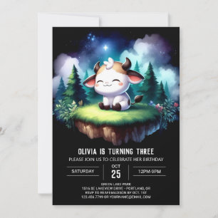 Invitación Bohemias Imprimibles Cumpleaños Vaca