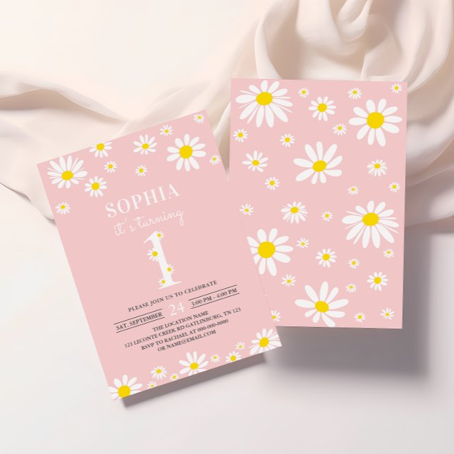 Invitación Bohmian del partido de cumpleaños de Daisy (Subido por el creador)