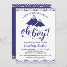 Boho Adventure espera a Baby Boy Shower