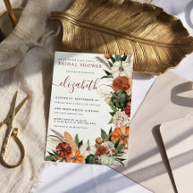 Boho Autumn Bridal Shower