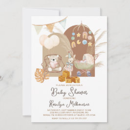 Invitación Boho Baby Shower