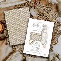 Boho Bamboo Crib Baby Shower