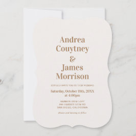 Invitación Boho Beach Wedding