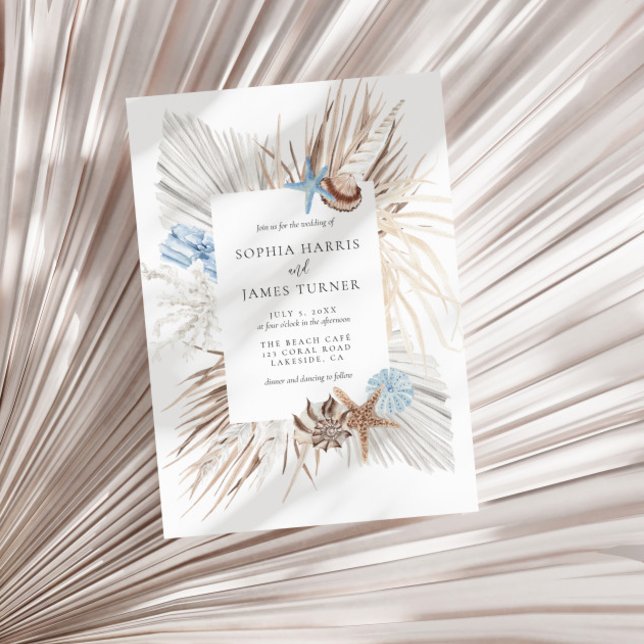 Invitación Boho Beach Wedding (Subido por el creador)