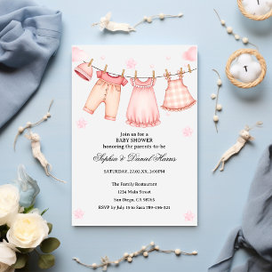 Invitación Boho Bear Baby Shower