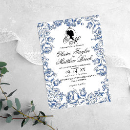 Invitación Boho Boda Elegant Script Castle Boda