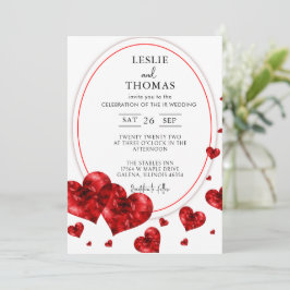 Invitación Boho Boda, Pampas grass set, Moderno Boda