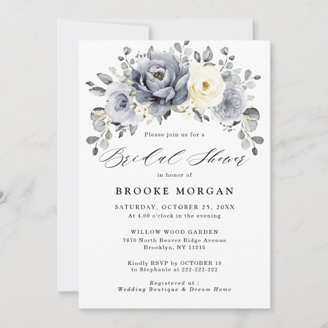 Invitación Boho Bridal Shower (Anverso)