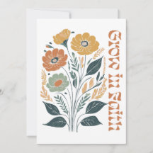 Boho Cristianas Inspiracionales Crecer en la Fe