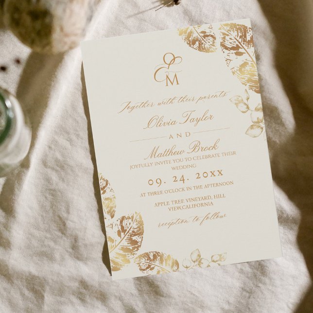 Invitación Boho elegante | Boda Otoño (Subido por el creador)