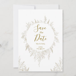 Invitación Boho Elegante Romántico Boda Rústico Floral