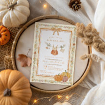 Boho Enamorándose Fiesta de Bebé Otoño Niña