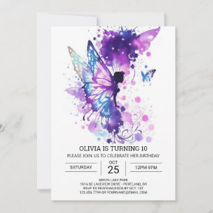Invitación Boho encantó el cumpleaños de los niños