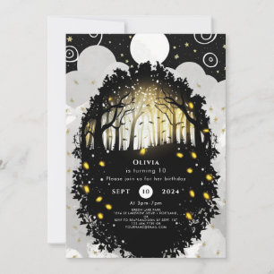 Invitación Boho Enchantment Woodland Cumpleaños