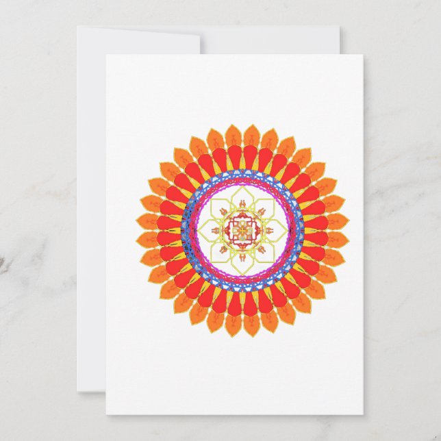 Invitación Boho Espiritual (Anverso)