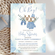 Boho Eucalyptus Boy Clothing Vintage Baby Shower