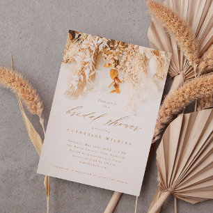 Invitación Boho Fall Boda Bridal Shower