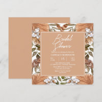 Boho Floral Cotton | Ducha de novias de gramíneas 