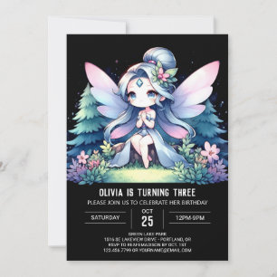 Invitación Boho Kids Fairy Birthday