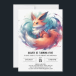 Invitación Boho Kids Fox Birthday<br><div class="desc">Traiga un toque de estilo bohemio a la fiesta de cumpleaños de su hijo con la invitación al cumpleaños Boho Kids Fox. Este diseño editable le permite personalizar cada detalle para cualquier edad. La descarga instantánea significa que podrá imprimir y enviar sus invitaciones en un momento dado, marcando el tono...</div>