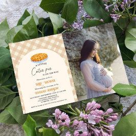 Invitación Boho Little Cutie Pie Acción de Gracias Baby Showe
