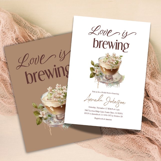 Invitación Boho Love está preparando un brunch de ducha de no (Subido por el creador)