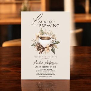 Invitación Boho Love está preparando una ducha de novia