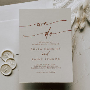 Invitación Boho Moda Cream Bohemian Hacemos Boda