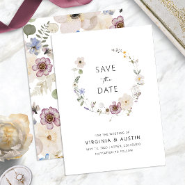Invitación Boho Modern Guardar la Fecha