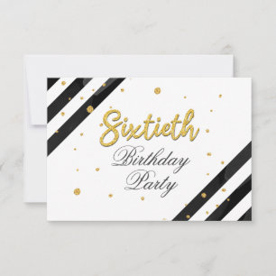 Invitación Boho moderno 60 cumpleaños