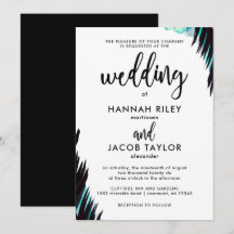 Boho Nights Black and White Boda