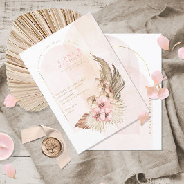 Invitación Boho Oasis Wedding ID959