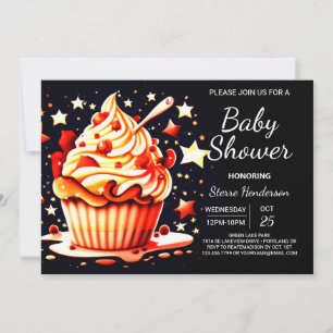 Invitación Boho Online Little Muffin Boy Baby Shower