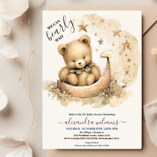 Invitación Boho Podemos Esperar A Baby Shower