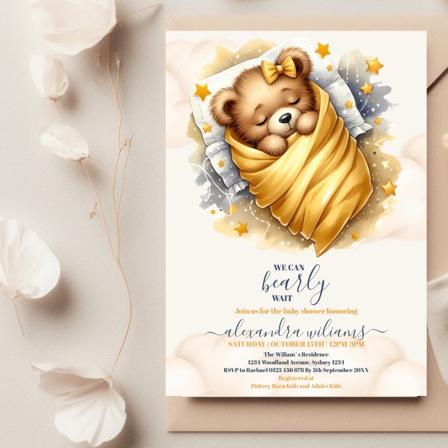 Invitación Boho Podemos Esperar A Baby Shower (Subido por el creador)