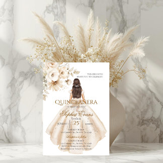 Invitación Boho Quinceanera