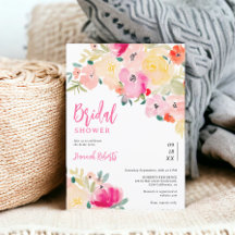 Boho rosa primavera moda jardín florida ducha de n