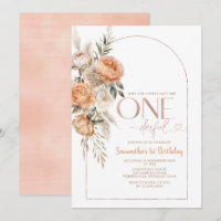 Boho Rustic Floral no es su maravilloso cumpleaños
