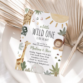 Invitación Boho Safari Baby Shower