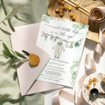 Boho Sage Green Cute Baby Clothes Baby Shower