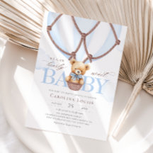 ¡Boho Teddy Oso Que Podemos Esperar! Baby Shower
