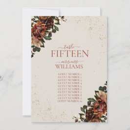 Invitación Boho Terracotta Greenery Boda Floral