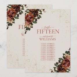 Invitación Boho Terracotta Greenery Boda Floral
