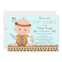 Boho Tribal Boy Baby Shower