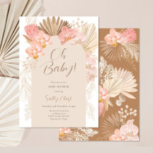 Boho Tropical Baby Shower