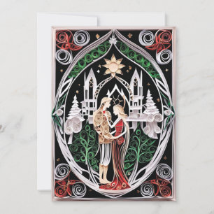 Invitación Boho Wedding RSVP