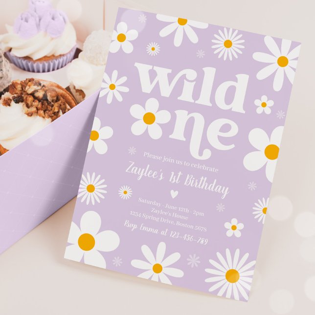 Invitación Boho Wild de la fiesta de cumpleaños de Daisy (Subido por el creador)