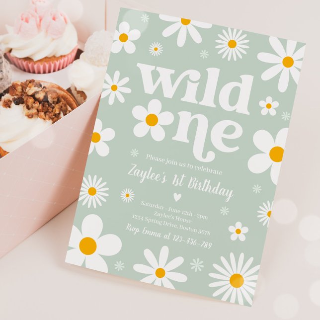 Invitación Boho Wild de la fiesta de cumpleaños de Daisy (Subido por el creador)